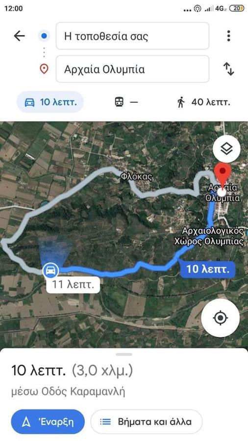 Mallios Country House Near Ancient Olympia Esterno foto